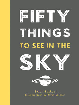 cover image of Fifty Things to See in the Sky